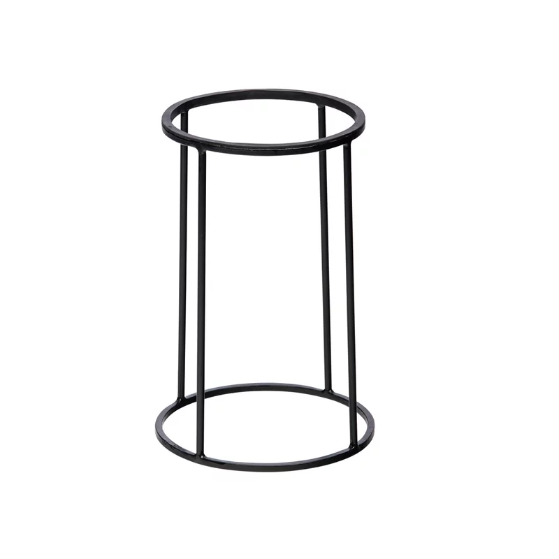 Zwarte buffetverhoger 22/24 x 36 cm
