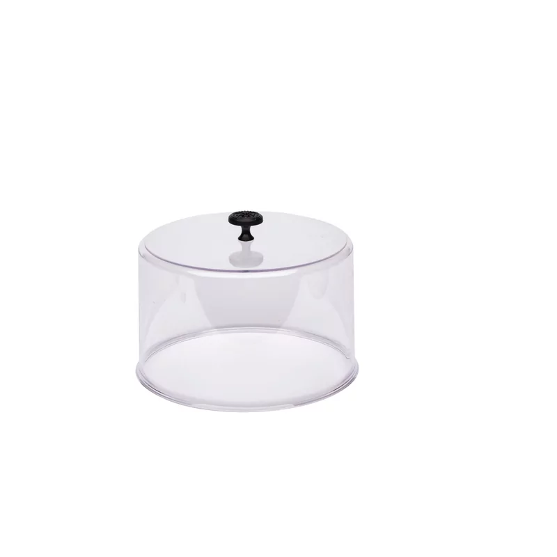 Polycarbonate deksel rond 21,5 x 14,5 cm
