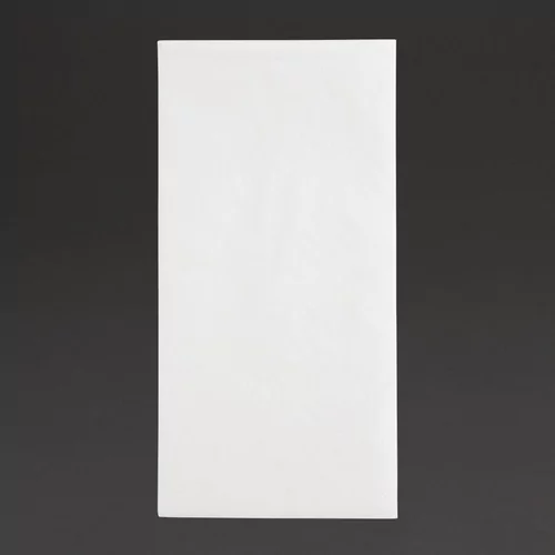 Fiesta Recyclable dinerservetten 1/8 vouw wit 400mm (2000 stuks)