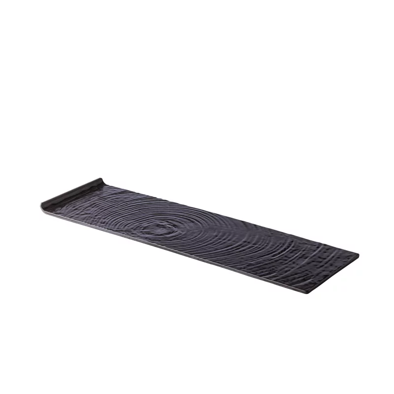 Melamine plateau grijs 59 x18 cm