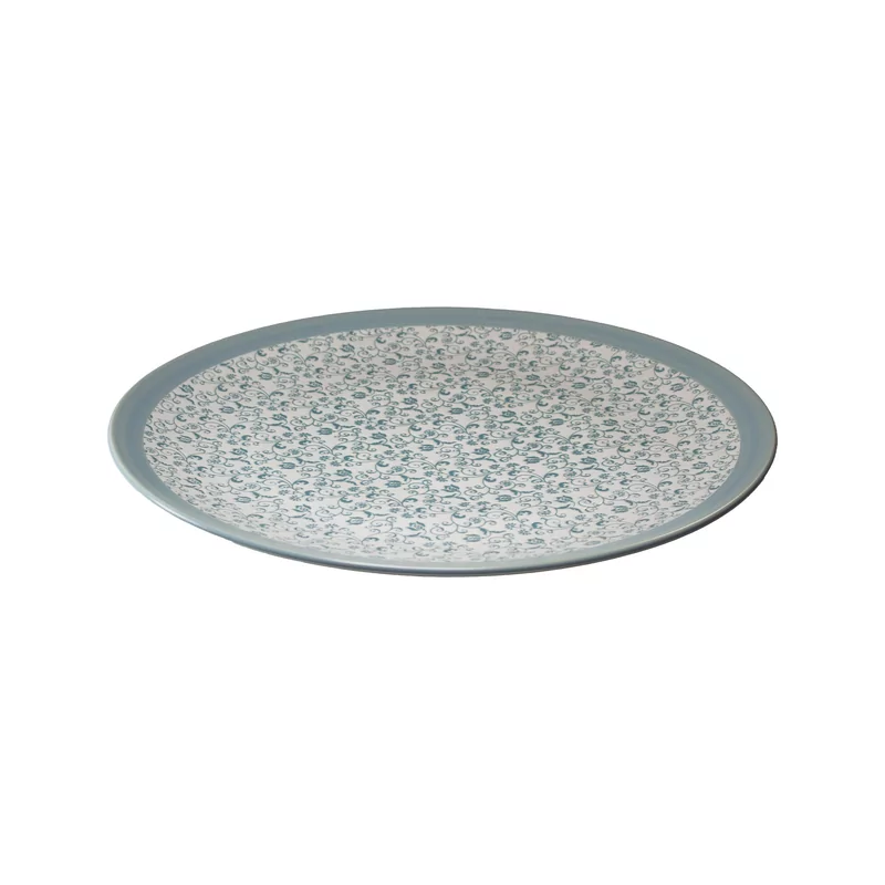 Barcelona bord blauw 35 cm
