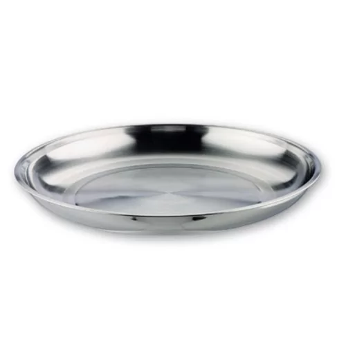 Plateau à fruits de mer inox 42cm