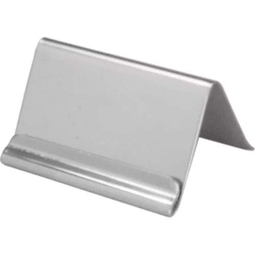 Porte carte inox 58x50mm