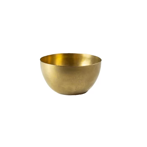 Bowl SS gold 6,75x3,5cm