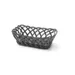 Baskets with woven sides