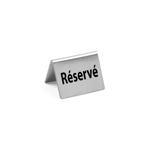 Chevalet de table Réservé