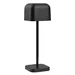 Lampe de table avec abat-jour carrÃ© Olympia Lucca noire 200mm