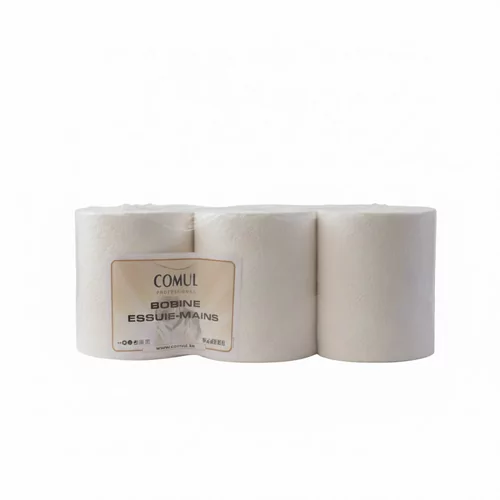 Roul.de nettoyage blanc 1 ply 300m 6x1r