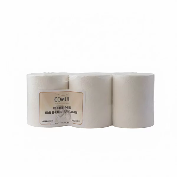 Cleaning roll white 1-ply 300 m 6x1 roll