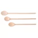Wooden spoon - set of 3, various sizes