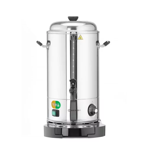 Hot drinks boiler, double-walled