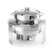Chafing dish à soupe finition poli mirroir