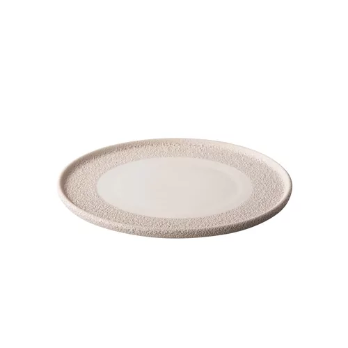 Vulcanic bord wit L 28 x 2,5 cm