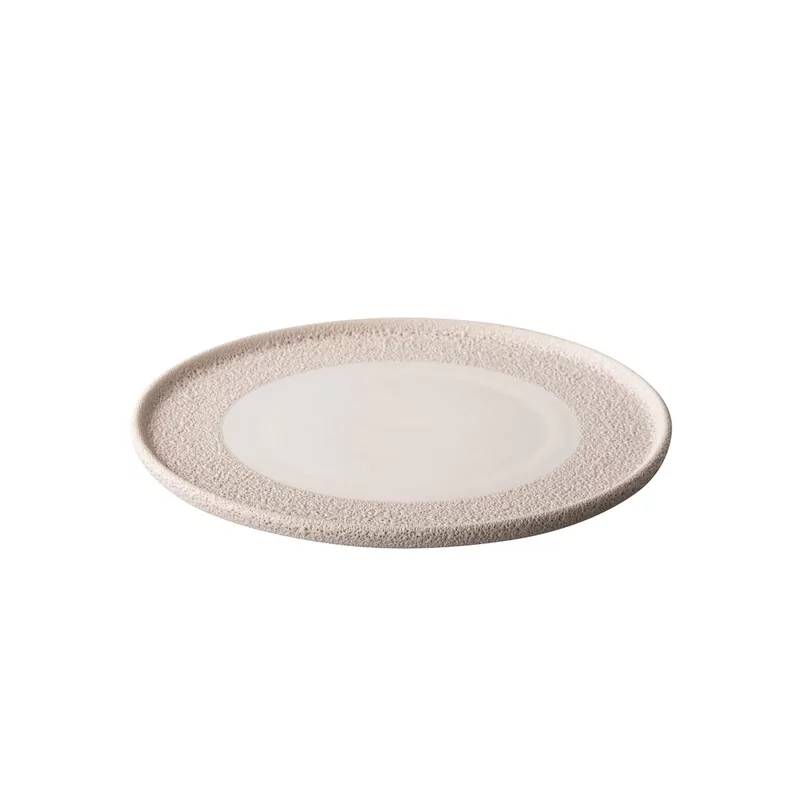 Vulcanic bord wit L 28 x 2,5 cm