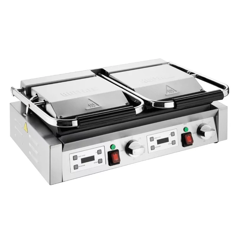Buffalo Extra Grote Contactgrill Dubbele Vlakke Plaat