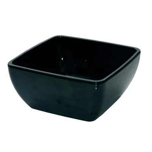 Melamine bol noir L130xB130xH65mm 400ml