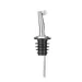 Pourer with flip top